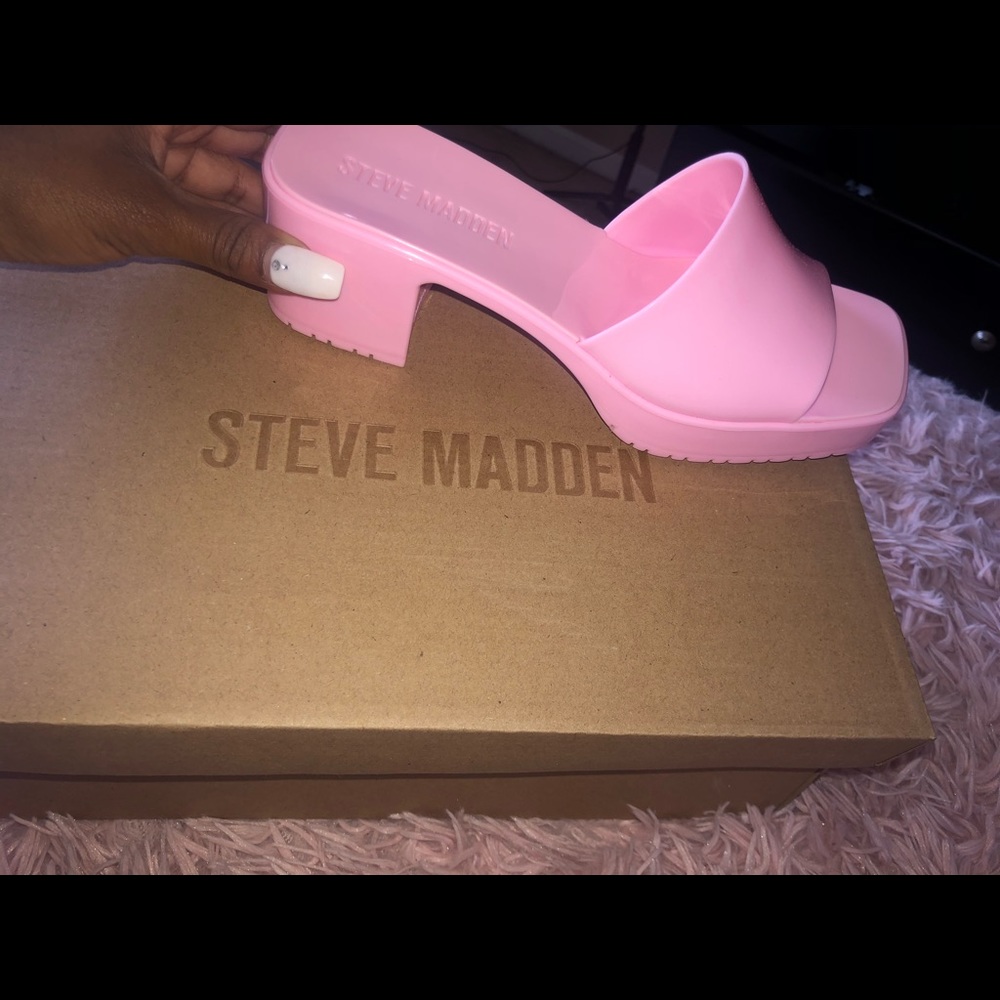 Barbie Pink Steve Madden Sandals